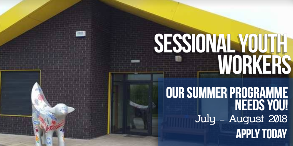 Sessional youth work holiday programme leaders - summer job opportunity